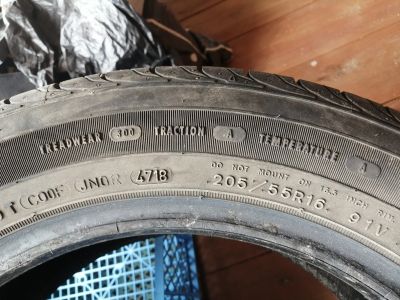 Лот: 17479350. Фото: 1. GoodYear Eagle Sport 205/55 R16... Шины