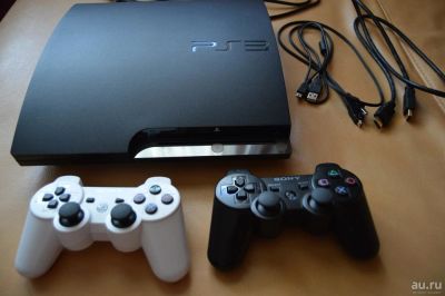 Лот: 8100508. Фото: 1. PlayStation 3 Slim 160 gb [Rogero... Игровые приставки, консоли