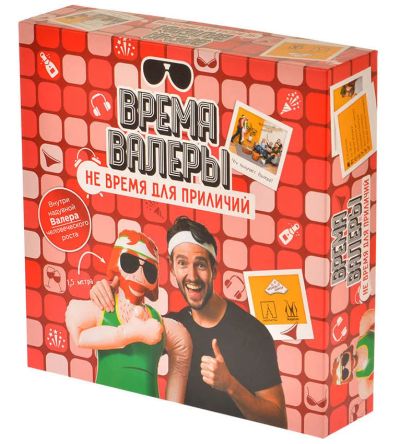 Лот: 16631827. Фото: 1. Настольная игра Время Валеры... Настольные игры, карты