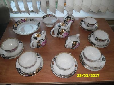 Лот: 9319128. Фото: 1. Чайный сервиз. Сервизы, наборы посуды