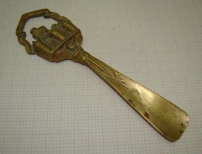Лот: 13407111. Фото: 1. Ложка рожок для обуви бронзовая... Другое (антиквариат)