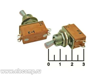 Лот: 22199424. Фото: 1. тумблер ТВ2-1. Реле, тумблеры, переключатели