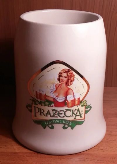 Лот: 6510949. Фото: 1. Кружка пивная "Пражечка" (0.5... Кружки, стаканы, бокалы