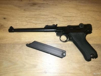 Лот: 13062777. Фото: 1. Пистолет Luger P08 Артиллерийский... Пейнтбол, страйкбол
