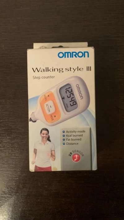 Лот: 17145593. Фото: 1. Шагомер Omron Walking Style III... Другое (спортивные товары)