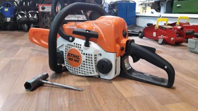 Лот: 14283581. Фото: 1. Бензопила stihl 180. Бензо-, мотоинструмент