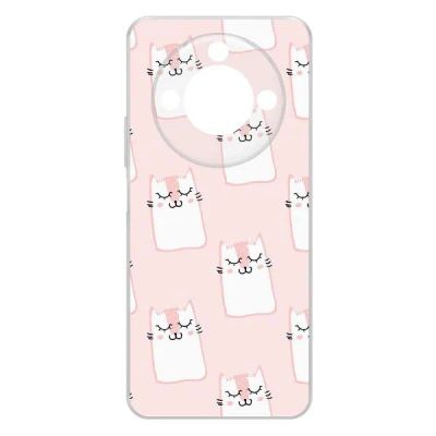 Лот: 25086763. Фото: 1. Чехол Krutoff Clear Case "Котики... Чехлы, бамперы