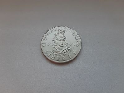 Лот: 18060702. Фото: 1. США 50 центов 1989 г ( Half dollar... Америка