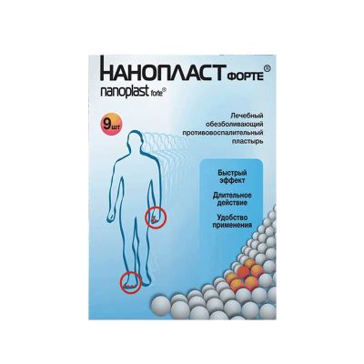 Лот: 23719392. Фото: 1. Нанопласт Форте пластырь обезболивающий... Лекарства
