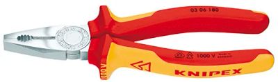 Лот: 8595065. Фото: 1. Плоскогубцы 160 мм VDE Knipex... Ручной инструмент