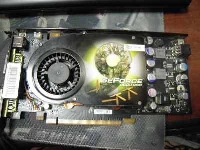 Лот: 4413549. Фото: 1. Видеокарта 384Mb PCI-E DDR-3 XFX... Видеокарты