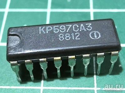 Лот: 11142955. Фото: 1. КР597СА3 ( импортный аналог ICB8001C... Микросхемы