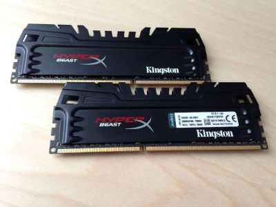 Лот: 7176056. Фото: 1. Kingston HyperX Beast 16Gb (2x8Gb... Оперативная память