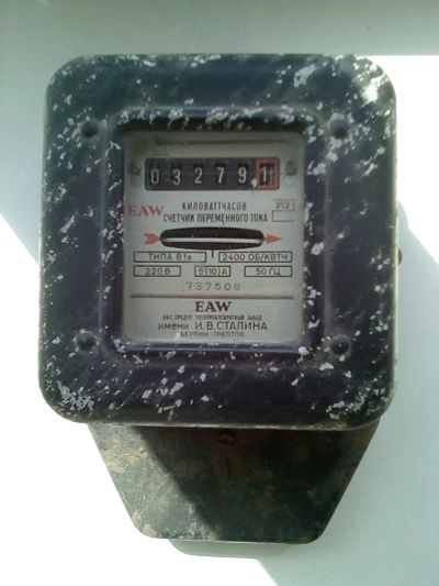 Лот: 18025669. Фото: 1. Счетчик типа B1а EAW завод им... Другое (коллекционирование, моделизм)
