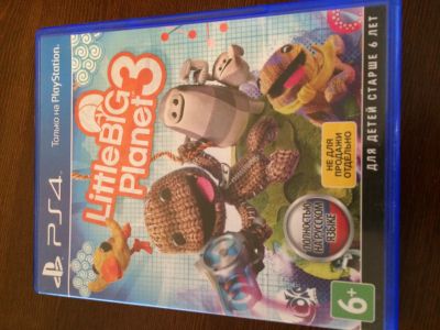 Лот: 16922631. Фото: 1. Little big planet 3. Игры для консолей