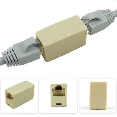 Лот: 14349790. Фото: 1. Переходник RJ-45 - RJ-45 соединитель... Видеонаблюдение