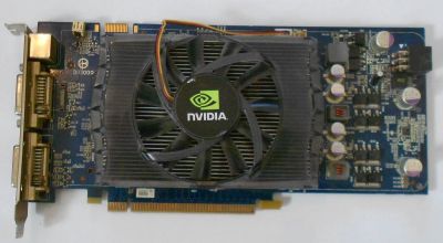 Лот: 9062341. Фото: 1. Видеокарта NVidia GeForce 9600... Видеокарты