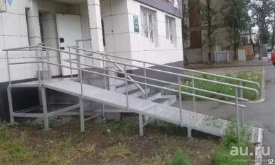 Лот: 13008941. Фото: 1. Пандус 2. Лестницы, перила, балясины