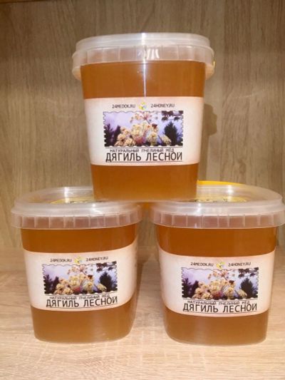 Лот: 16050211. Фото: 1. Таёжный мёд с дягиля лесного... Мёд, продукты пчеловодства