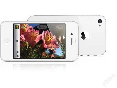 Лот: 2475704. Фото: 1. Iphone 4S 16 GB белый (полный... Смартфоны