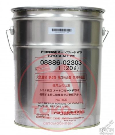 Лот: 13446272. Фото: 1. Toyota ATF WS (08886-02303), розлив... Масла, жидкости