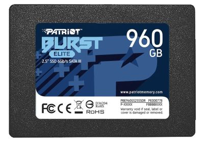 Лот: 25116104. Фото: 1. SSD-накопитель 960Гб Patriot Burst... SSD-накопители