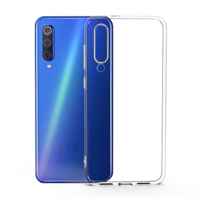 Лот: 13899675. Фото: 1. Чехол Xiaomi Mi 9 SE Силикон Прозрачный... Чехлы, бамперы