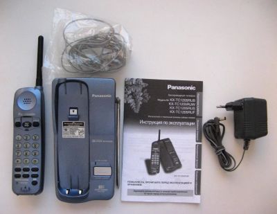 Лот: 9538104. Фото: 1. Радиотелефон Panasonic KX-TC1205RUB. DECT и радиотелефоны