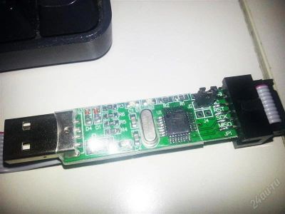 Лот: 2498956. Фото: 1. USB ISP AVR - внутрисхемный программатор... Микроконтроллеры