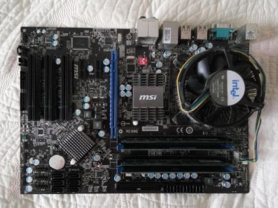 Лот: 6685702. Фото: 1. Материнская плата MSI P45T-C51... Материнские платы