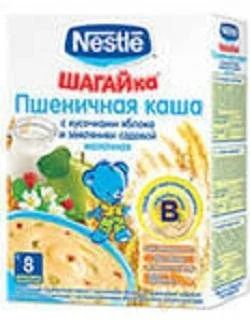 Лот: 1865624. Фото: 1. Каша детская Nestle, осталось... Детское питание