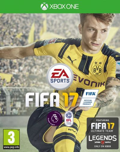 Лот: 11652333. Фото: 1. FIFA 17 Xbox One. Игры для консолей