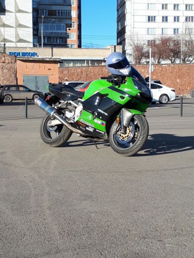 Лот: 11409690. Фото: 1. Kawasaki ZX-6R 2002 год. Мотоциклы