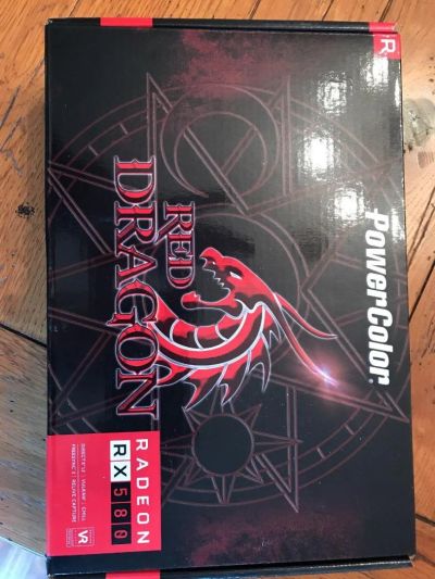 Лот: 11001845. Фото: 1. Видеокарты RX 580 8GB Power Color... Видеокарты