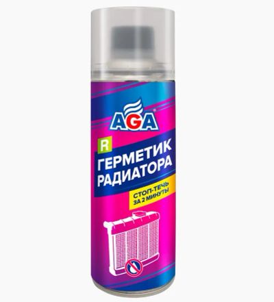 Лот: 23687129. Фото: 1. Герметик для радиатора AGA стоп... Клеи, герметики, пена монтажная, клейкие ленты