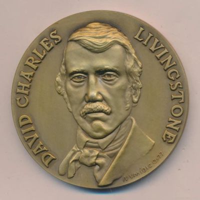 Лот: 17104008. Фото: 1. Португалия 1977 Медаль Давид Ливингстон... Сувенирные