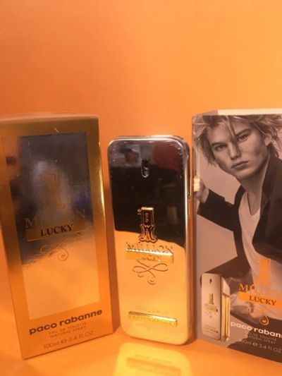 Лот: 13066286. Фото: 1. Paco Rabanne 1 Million Lucky. Мужская парфюмерия