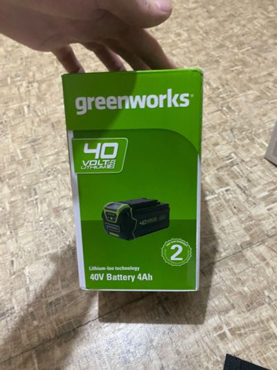 Лот: 25783241. Фото: 1. Аккумулятор GreenWorks 40В 4Ah... Батарейки, аккумуляторы, элементы питания