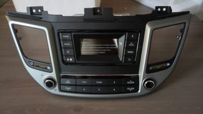 Лот: 8956365. Фото: 1. Штатное головное устройство hyundai... Автомагнитолы
