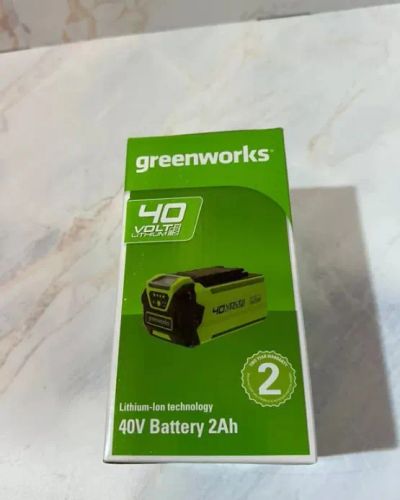 Лот: 21249719. Фото: 1. Акб GreenWorks 40В 2Ah Li универсальный. Аккумуляторы