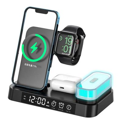 Лот: 22144482. Фото: 1. БЕСПРОВОДНОЕ ЗУ A37 4in1 WIRELESS... Зарядные устройства, блоки питания, адаптеры сетевые для смартфонов