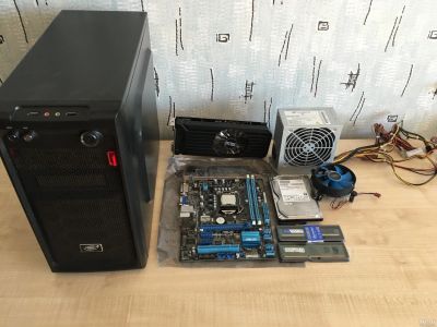 Лот: 13509081. Фото: 1. Игровой ПК i5 3470 4x3.40/gtx... Компьютеры в сборе