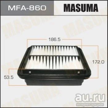 Лот: 12794557. Фото: 1. Фильтр воздушный A-737 Masuma... Расходные материалы