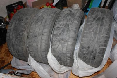 Лот: 10120904. Фото: 1. Липучка R16 215|55 Pirelli (сделано... Шины