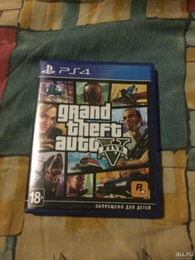 Лот: 8595881. Фото: 1. GTA 5 лицензионный диск PS4. Игры для консолей