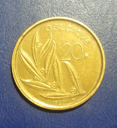 Лот: 25122931. Фото: 1. Бельгия 20 франков 1982 г. Европа
