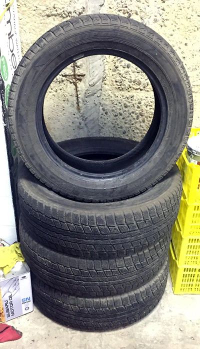 Лот: 6329252. Фото: 1. Шины зимние 215/60/R17 Б/У. Шины