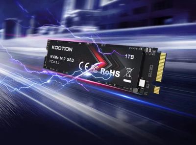 Лот: 24387325. Фото: 1. SSD NVME M2 1tb Kootion X15 lite. SSD-накопители