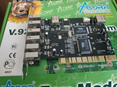 Лот: 16241577. Фото: 1. Контроллер acorp cvdual-53 Controller... Платы расширения, контроллеры, доп. порты