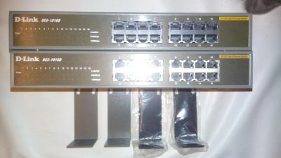 Лот: 4850541. Фото: 1. Коммутатор D-Link DES-1016D в... Другое (сетевые устройства)